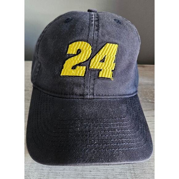 Jeff Gordon #24 NASCAR Hat Cap Baseball Hat Blue Chase Authentic One Size - Picture 1 of 7